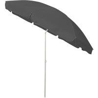 Berkfield Home Protective Beach Umbrella Anthracite 300 cm in Dark Grey