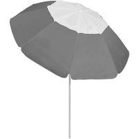 Berkfield Home Elegant Beach Umbrella Anthracite 300 cm in Dark Grey
