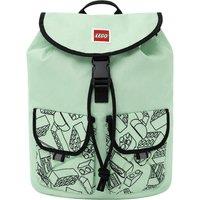 Lego 16L Tribini Happy Outlined Bricks Mint Backpack