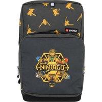 Lego 20L Ninjago Optimo Plus Black/Yellow School Backpack in Black
