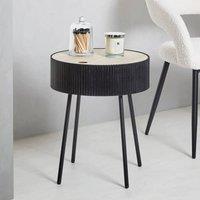 EONLION Black Storage Table Lift Top Coffee Table Hidden | Size: 100 cm
