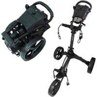 Skymax Pace X 3 Wheel Push Trolley in Black