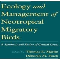 Oxford University Press Ecology & Management of Neotropical Migratory Birds: A Synthesis