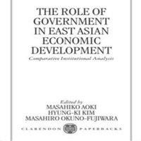 Oxford University Press The Role of Government in East Asian Economic Development: