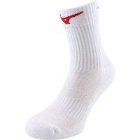 Mizuno Men's 1-Pack Free Time White Handball Socks | Size: Medium