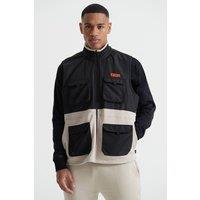 Original Creator Men's Cargo Gilet - Sand Stone in Beige | Size: Medium