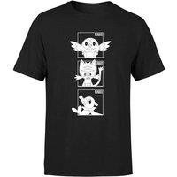 Pokemon Men's Gen 7 Monochrome Starters T-Shirt - Black | Size: Medium