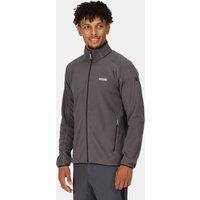 Regatta Men's Hadfield Full Zip Midlayer Fleece in Grey | Size: Medium