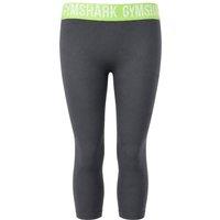 Gymshark Women's Fit Seamless Dark Grey Leggings | Size: Medium