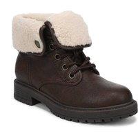 Blowfish Malibu Women's Andy Cozy Ankle Boots in Brown | Size: 5