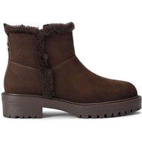 Carvela Women's 'Cosy Ankle' Fabric Boots in Brown | Size: 8
