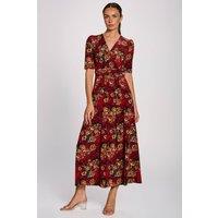 Jolie Moi Women's Printed Jersey Maxi Dress | Size: 20