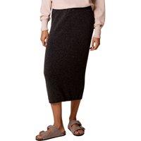 Celtic & Co Women's British Geelong Midi Skirt in Dark Grey | Size: Large