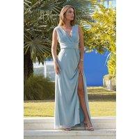 TFNC London Women's Dheeya Sage Maxi Dress in Green | Size: 8