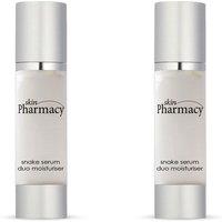 skinPharmacy Women's Snake Serum Duo Moisturiser 50ml x 2 Duo Pack in White