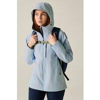 Regatta Women's Birchdale Waterproof Hooded Shell Jacket in Pale Blue | Size: 16
