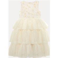 Phase Eight Girl's Florentina Dress in Warm White | Size: 3-4 Years