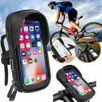 NESTLUNE Bike Phone Holder Waterproof Bike Phone Mount 360 in Black | Size: 0-12 m