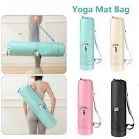 NESTLUNE Pink Large Capacity Sports Mat Bag Waterproof Fitness | Size: 0-12 m