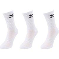Mizuno Men's 3-Pack White Training Socks | Size: Small