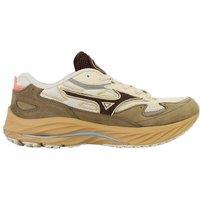 Mizuno Men's Wave Rider Beta Premium Brown Trainers | Size: 4