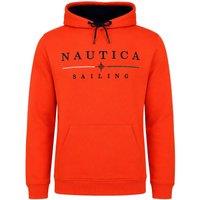 Nautica Men's 'Malbo' Overhead Hoody in Orange | Size: Medium