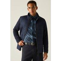 Regatta Men's Waverhill Hybrid Insulated Quilted Jacket in Navy | Size: XL