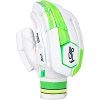 Kookaburra Men's Kahuna 3.1 Leather Palm Right Hand Batting Glove in White