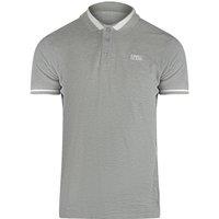 Cavalli Class Men's Short Sleeve Polo Shirt in Grey | Size: 2XL