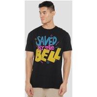 Saved By The Bell 90'S Logo T-Shirt, Black | Size: 4XL