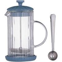 Price & Kensington Luxe Cafetiere/French Press 350ml - Bluebell in Blue