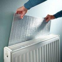 Marco Paul 10m Radiator Reflector Foil Insulation Film in Silver