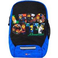 Lego 10L City Police Adventure Black/Blue Backpack in Black