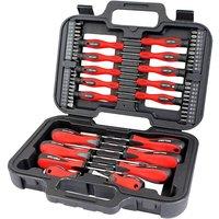 NESTLUNE 58pc Magnetic Torx Pozi Hex Slotted Phillips in Black | Size: 1000mm x 400mm