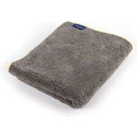 NESTLUNE Microfibre Car Drying Luxury Large Towel in Dark Grey