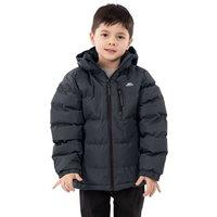 Trespass Boy's Tuff Padded Winter Jacket in Black | Size: 3-4 Years