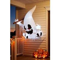 Living and Home 80cm Blow-Up Halloween Ghost Inflatable Decoration
