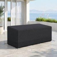 STILVORA Garden Furniture Cover 190.5 cm Water & UV Resistant in Black