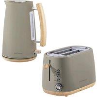 Statesman Scandi Kettle & Toaster, Green