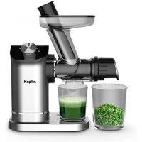 Keplin Slow Masticating Juicer Machine with 7-Stage - 1 Year Warranty in Grey