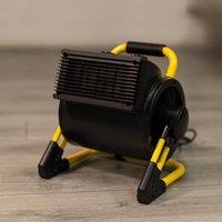 Marco Paul Black Space Heater for Workshops Commercial Fan Heater Shop Heater