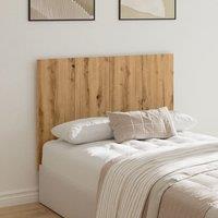 Berkfield Home Bed Headboard Artisan Oak 120x1.5x80 cm Engineered Wood in Brown