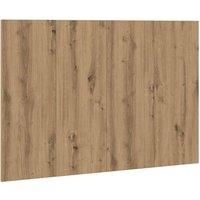Berkfield Home Bed Headboard Artisan Oak 120x1.5x80 cm Engineered Wood in Brown