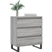 Berkfield Home Sideboard Grey Sonoma 60x35x70 cm Engineered Wood | Size: 60 x 35 x 70 cm