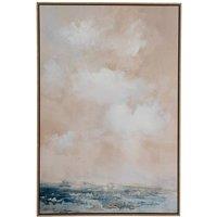 Lemon Pavilion Furniture and Decor Stratos Hand Painted Canvas in Frame - Wood - L3xW80xH120 cm - Multi