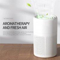 FLAVORA Air Purifier Quiet Air Cleaner in White | Size: 1000L