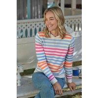 WoolOvers Women's Cashmere & Merino Crew Neck Knitted Jumper | Size: 2XL