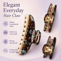 BluCore Women's Classic Hair Clip, Durable & Stylish for All Hairstyles