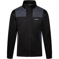 Stromberg Men's Blakes Textured Full Zip Golf Jacket in Black | Size: Medium