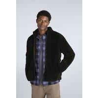 Animal Men's 'Teddy' Full Zip Lightweight With Pockets Warm & Cosy Fleece Jacket in Jet Black | Size: XS